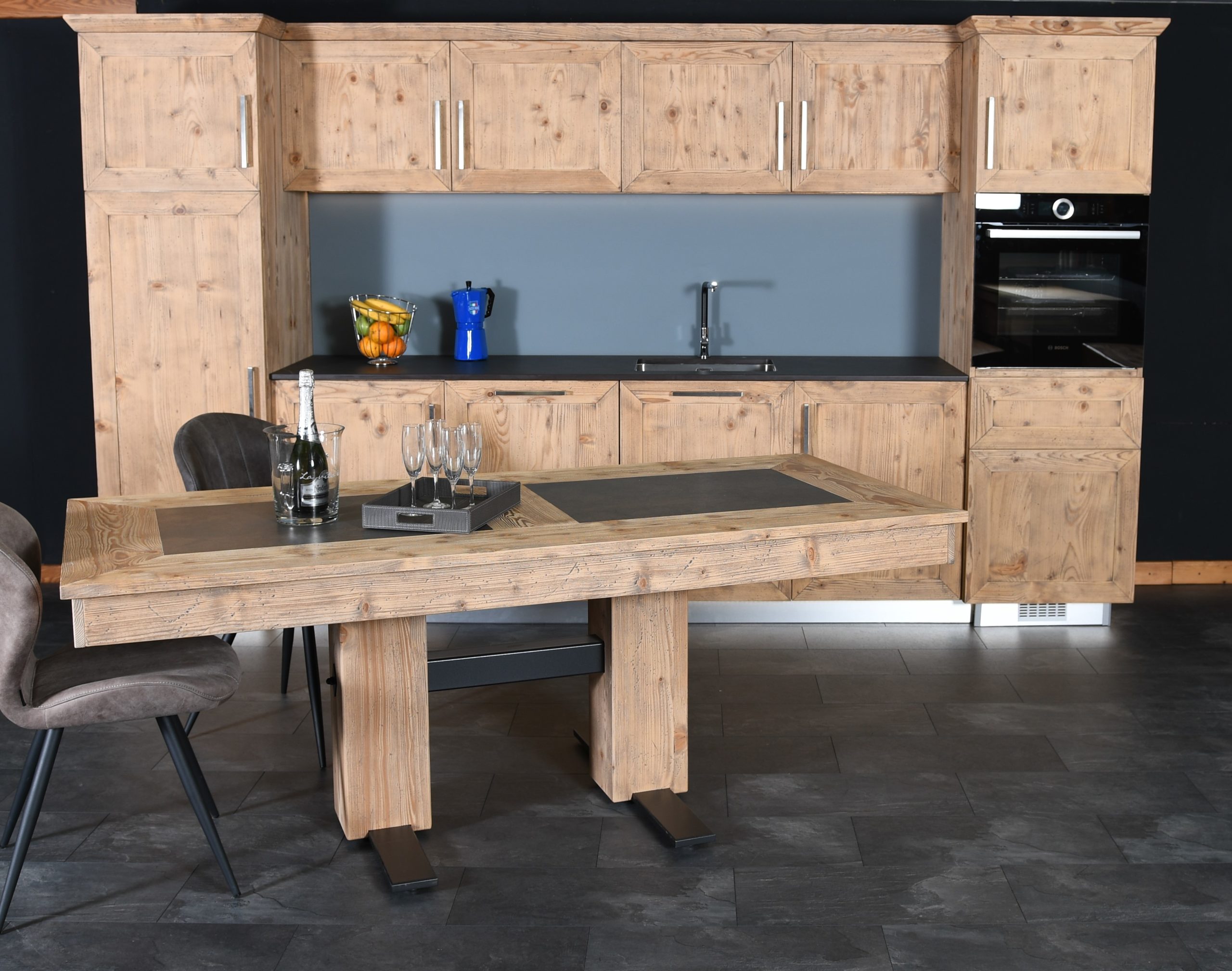 Trisconi Meubles - Cuisine en bois