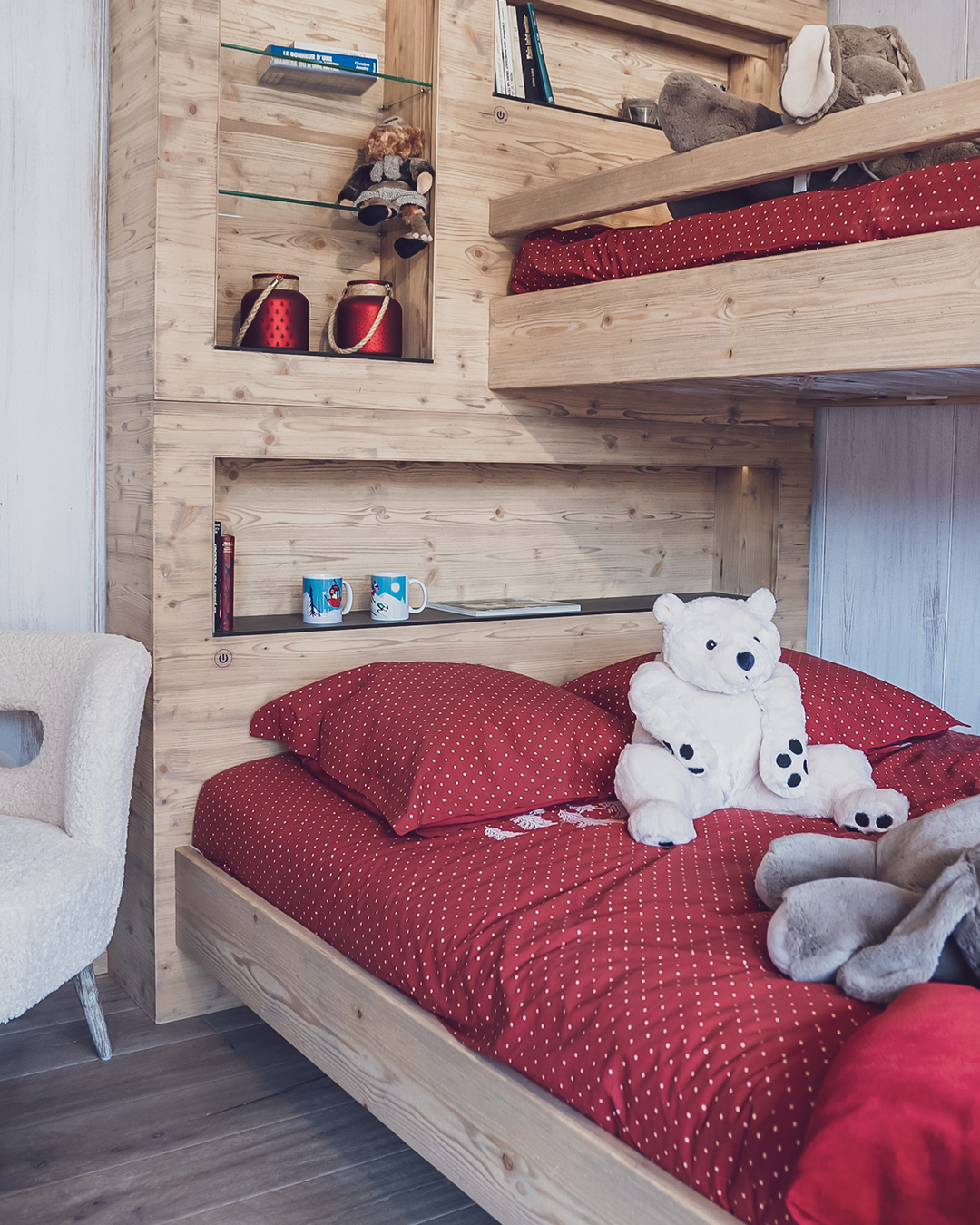 Trisconi Meubles - Lit avec nounours